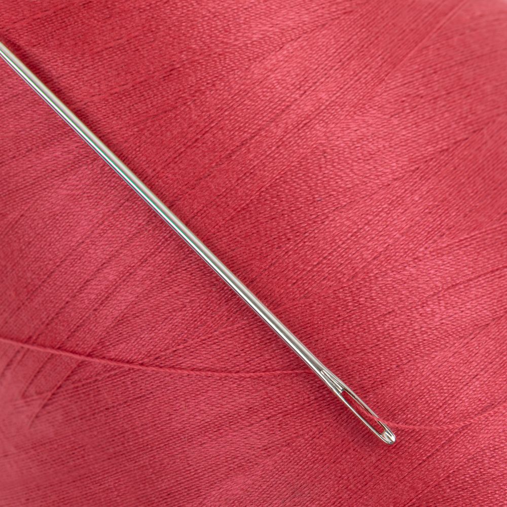 Нитки универсальные Gamma 50/2, 4570 м (5000 ярд) / 1 кат., 162 красно-розовый