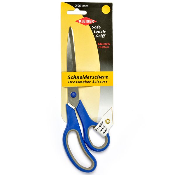 Ножницы портновские бытовые 25 см, цв.синий/серый, Kleiber 921-37