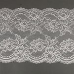 Кружево бельевое эластичное 230 мм / 10 м, OG13, цв.айвори, Kruzhevo