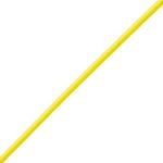 Резинка шляпная (шнур эластичный) ⌀2.0 мм / 30 метров, желтый