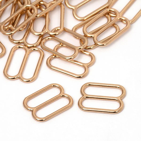 Рамки-регуляторы для купальника металл 16.0 мм, 816C.SW цв.золото, уп.100 шт