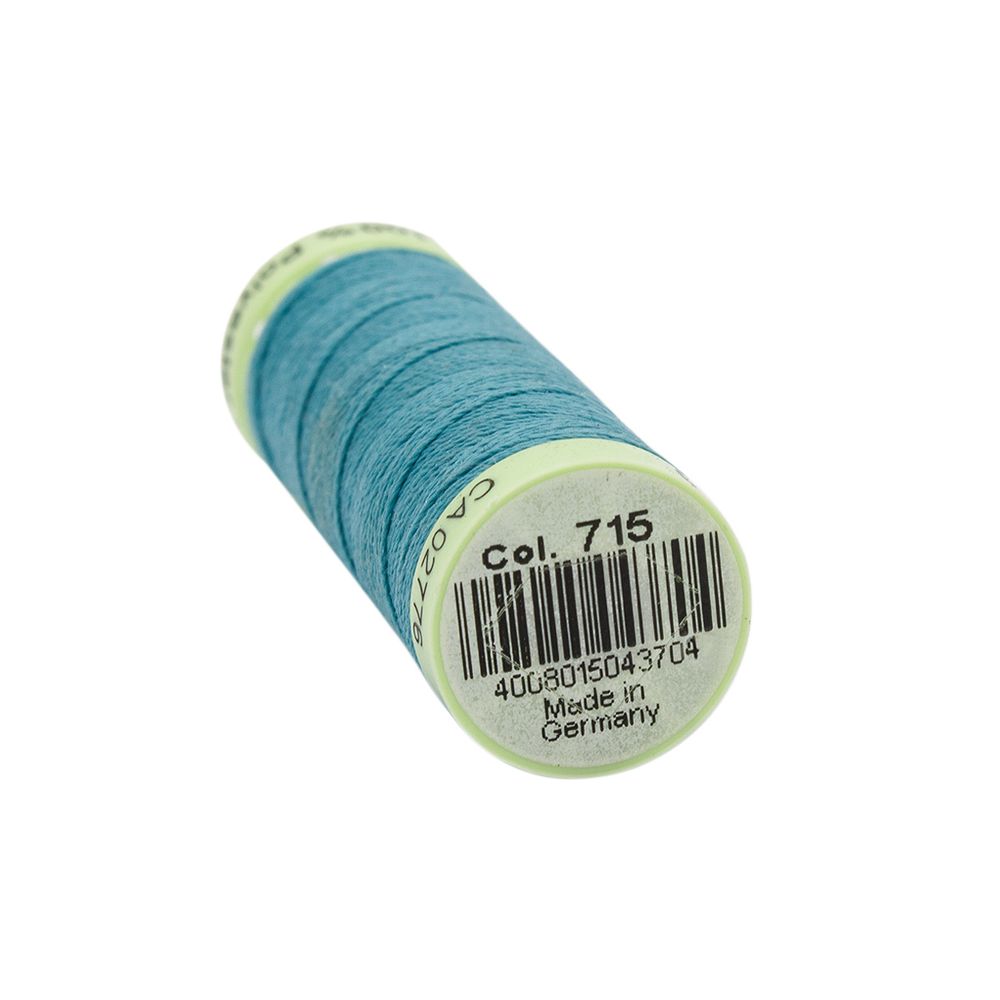 Нитки отделочные Gutermann Top Stitch, 30м, 715 св.зеленое море, 5 катушек