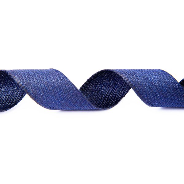 Лента брючная 15.5 мм / 200 метров, №0128 синий, Gamma 05297