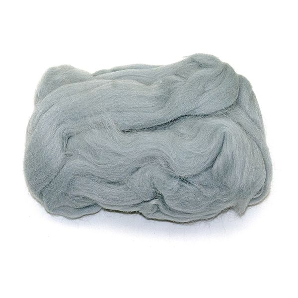 Шерсть для валяния Камтекс п/тонкая 1х50 г, (26-28 мкр), 106 жемчужный