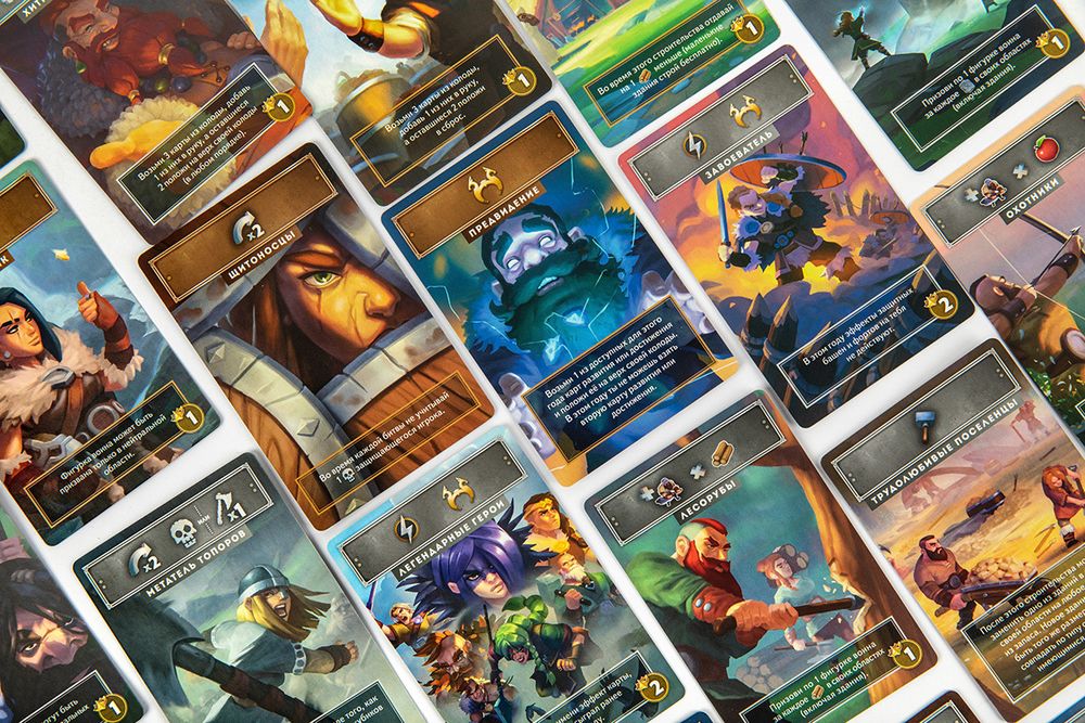 Игра настольная Нордгард: Новые земли, Эврикус PG-17348