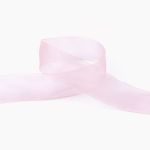 Лента капроновая (органза) 25.0 мм / 22.8±1 метра, 050 бл.розовый, Blitz OR-25