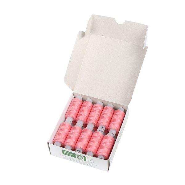 Нитки армированные ПНК им.Кирова 45ЛЛ, бытовые, 200 м / 20 кат., 1104 / 017 розовый