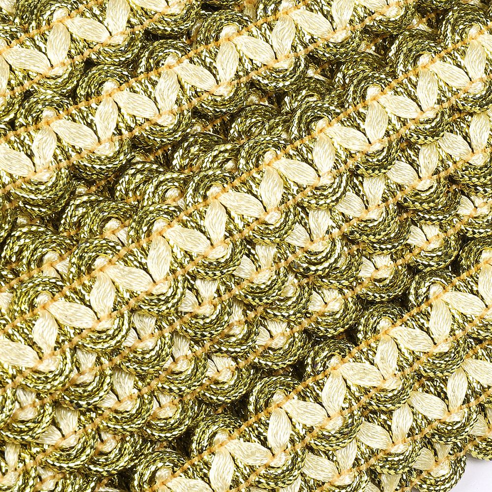 Тесьма отделочная 13 мм, 13-14061 цв.золото уп.13.71м