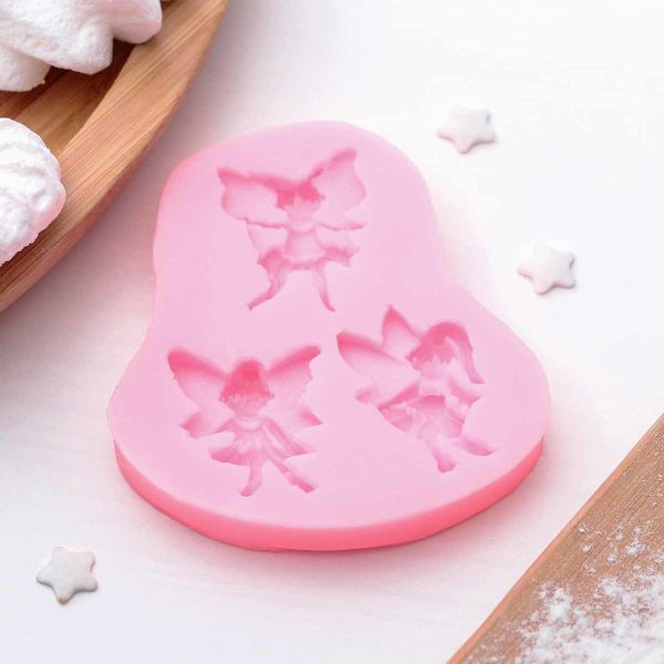 Молд 7,5х7х1 см, Феи