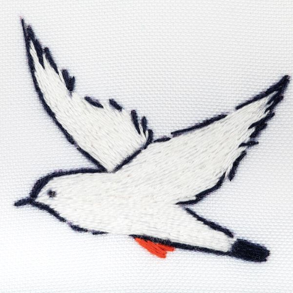 Набор для вышивания нитками Panna, Живая картина. Паттерн. Морской, 18х30 см