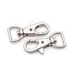 Карабин металл 13.0 мм (40х18 мм), серебро, 10 шт