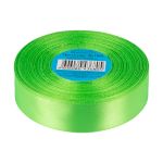 Лента атласная 1-сторонняя 25.0 мм / 33±2 метра, 089 св-салатовый, Gamma