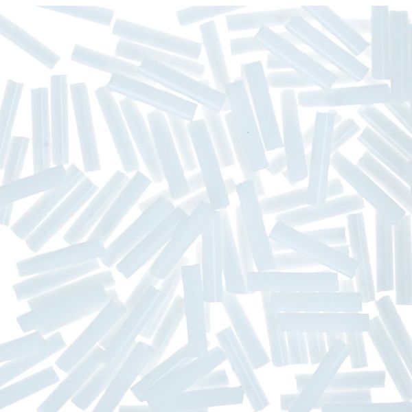 Бисер Toho Bugle 2 (9 мм), 25 г (5х5 г), 0041 белый