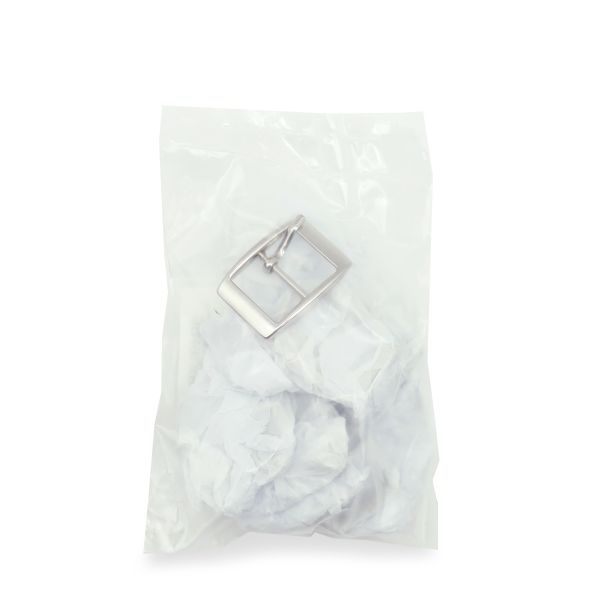 Пряжка ременная металл 18 мм (внешн. 23х32 мм), 10 шт, никель, прямоугольная, BIG