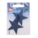 Термоаппликация Звезды джинс.син.сред. 2 шт, Prym