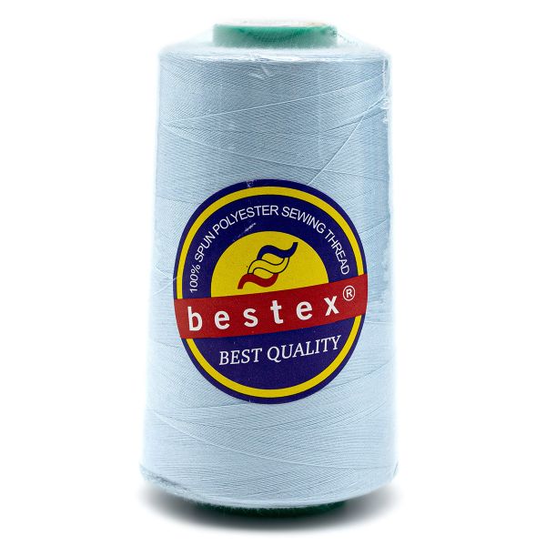 Нитки универсальные Bestex 50/2, 4570 м (5000 ярд) / 1 кат., 354 нежно-голубой лед