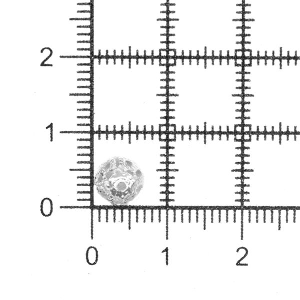 Шапочка для бусин, 6,5х5 мм, 50 шт/уп, серебро