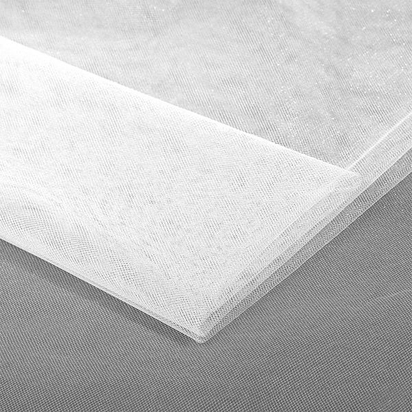 Фатин кристалл средней жесткости блестящий 300 см / 1 метр, K.TRM.001.1, цв.01