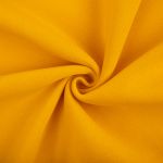 Футер 2-нитка с начесом 275 г/м², 150х180±5 см, желтый/yellow, Gamma DBKTN