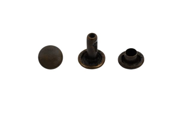 Хольнитены двухсторонние ⌀11 мм, h=10 мм, 1000±10 шт, бронза, Gamma 123