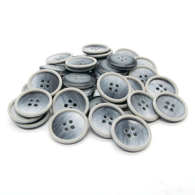 Пуговицы 4 прокола 36L, (col.F (серый)), 72 шт