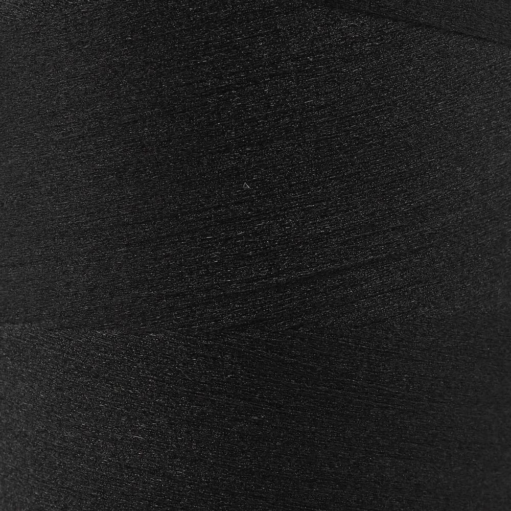 Нитки текстурированные некрученые 150D/1, 5000ярд, цв.9020 черный