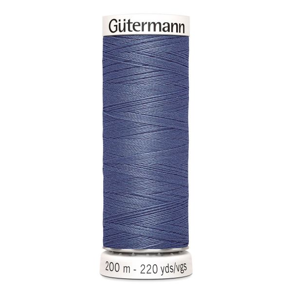Нитки универсальные Gutermann Sew-all, 200м, 521 серо-джинсовый, 5 катушек