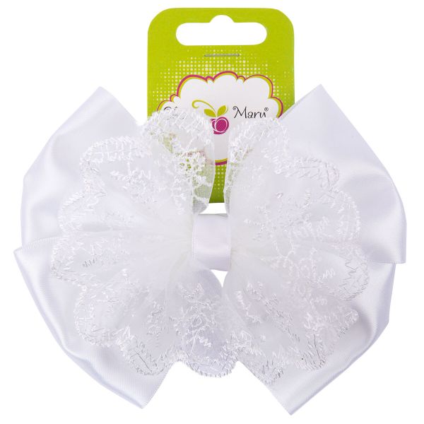 Резинка для волос, 5 шт, №01 белый, Cherry Mary DR07006