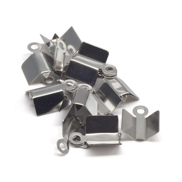 Концевик для шнура, 20 шт/упак, Astra&Craft (никель) 4AR2027