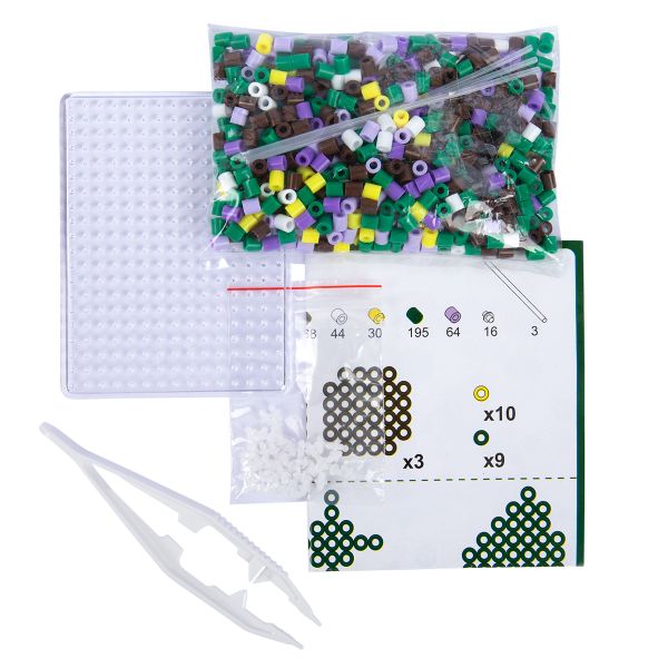 Термомозаика, №13 Фиалка 3D, Hobbius TLS-02