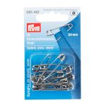 Булавки английские, сталь 1 серебр.цв. 34 мм, Prym