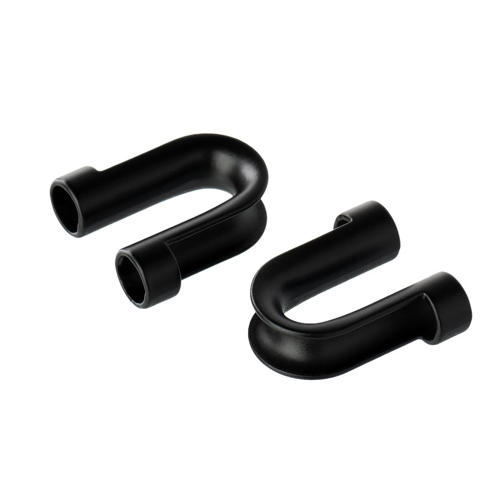 Наконечник для шнура металл 21х20 мм, 20 шт, №01 черный, Gamma GB 1657