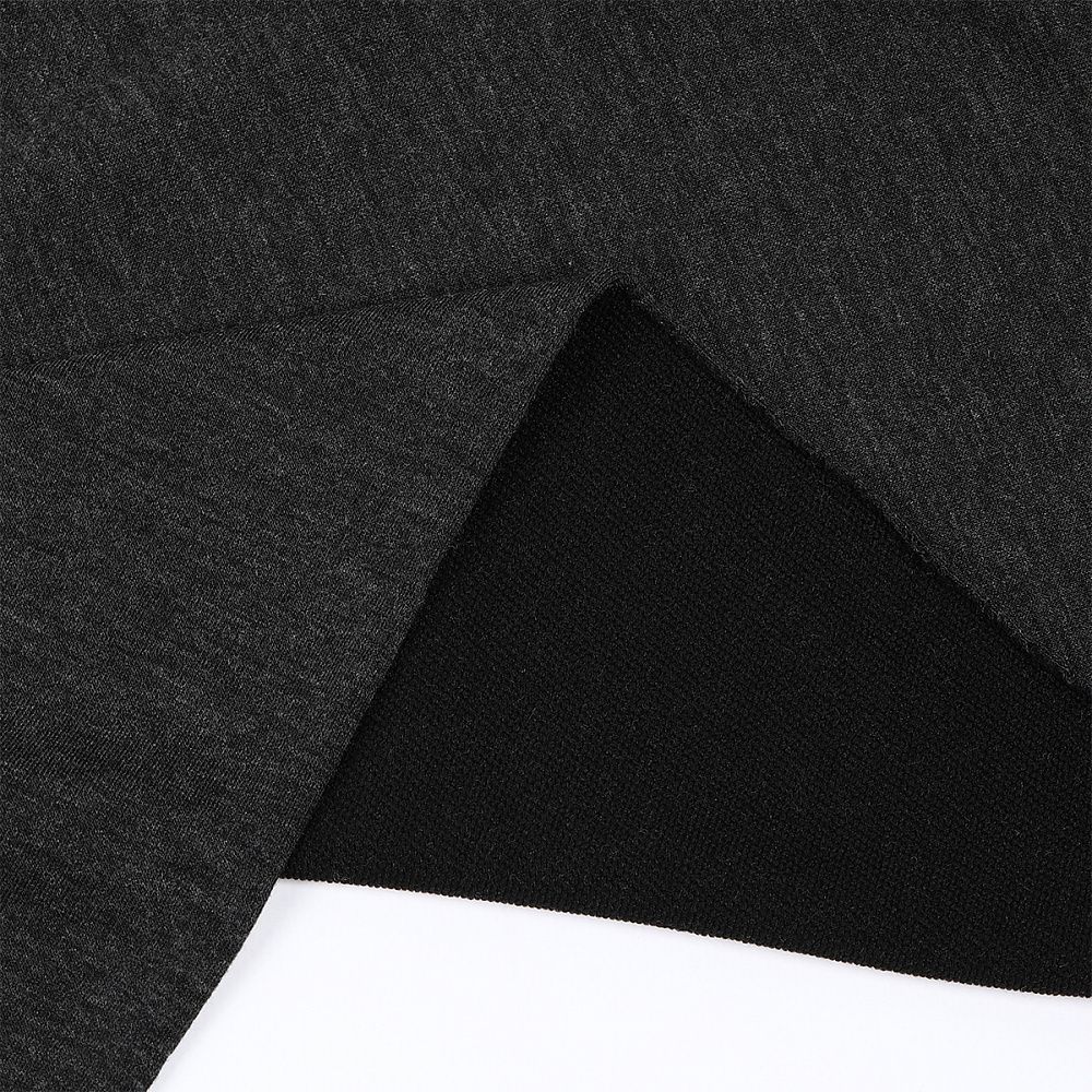 Футер 2-нитка петля поливискоза стрейч 220 г/м², 160 см / 3 метра, ФУТ2Х.TBY.ПЭ-ВИС.СЕР.МЕЛ2.3, цв.серый меланж