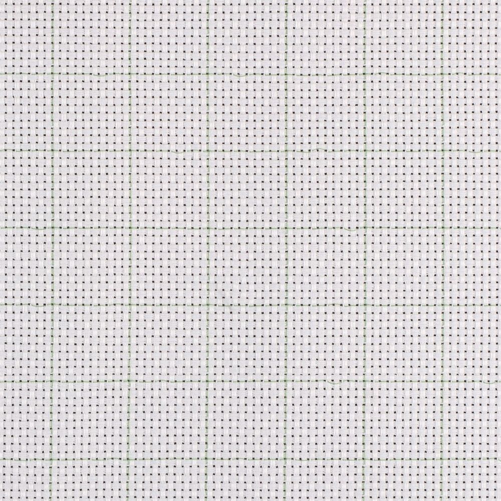 Канва Aida 11 ct, 50х50±2 см, белый в клетку, Gamma