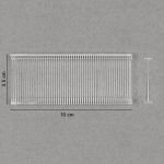 Держатели этикеток к этикет пистолету 35 мм, 5000 шт, прозрачный, Micron TPS-01