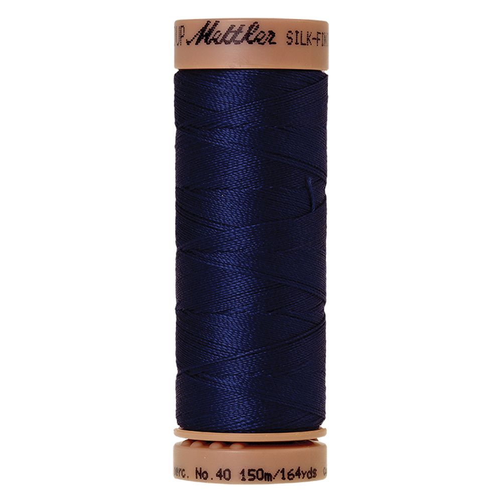 Нитки хлопковые отделочные Mettler Silk-Finish Cotton 40, 150 м, 1304, 5 катушек