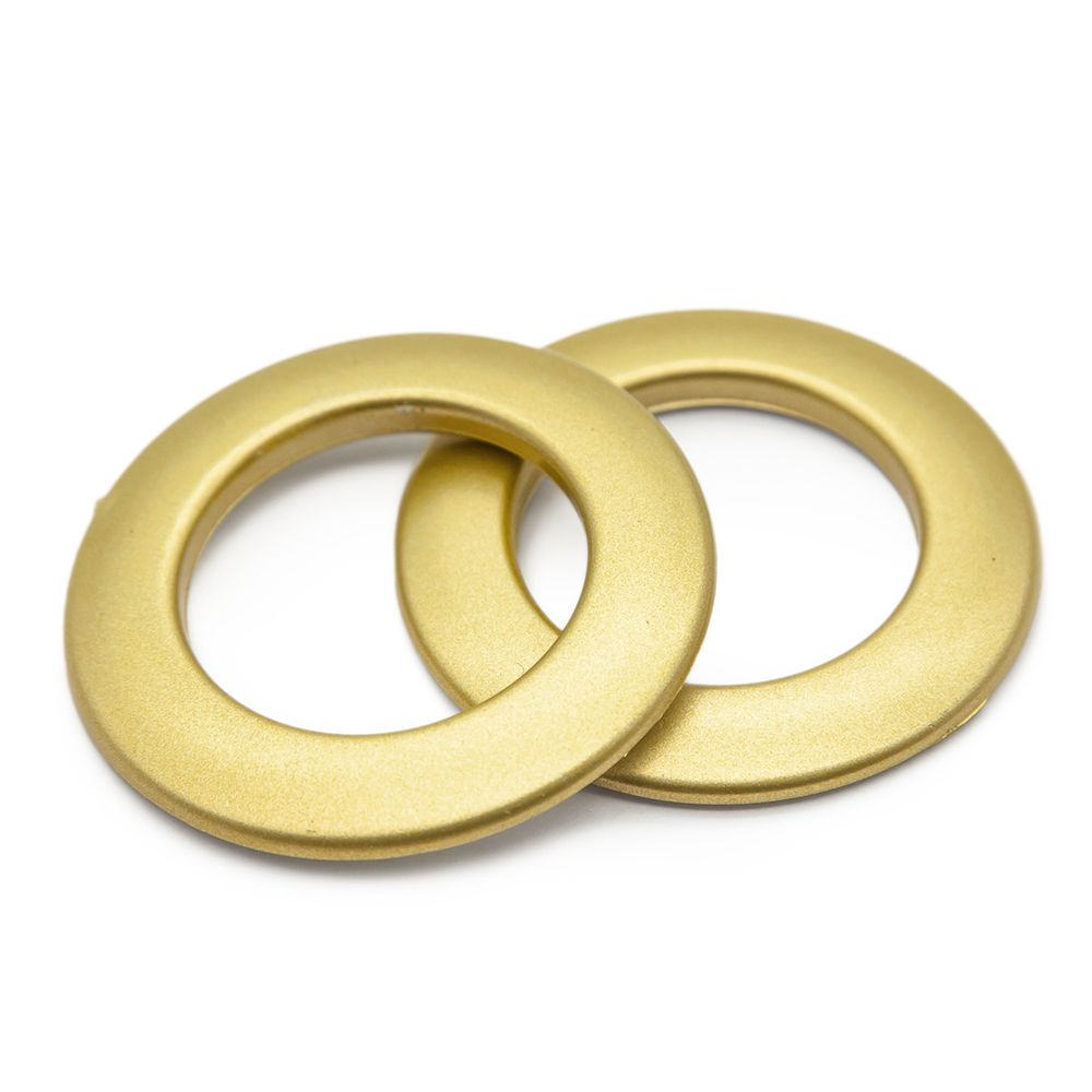 Люверсы шторные ⌀35 мм, мат. золото, 12, Belladonna, 10 шт