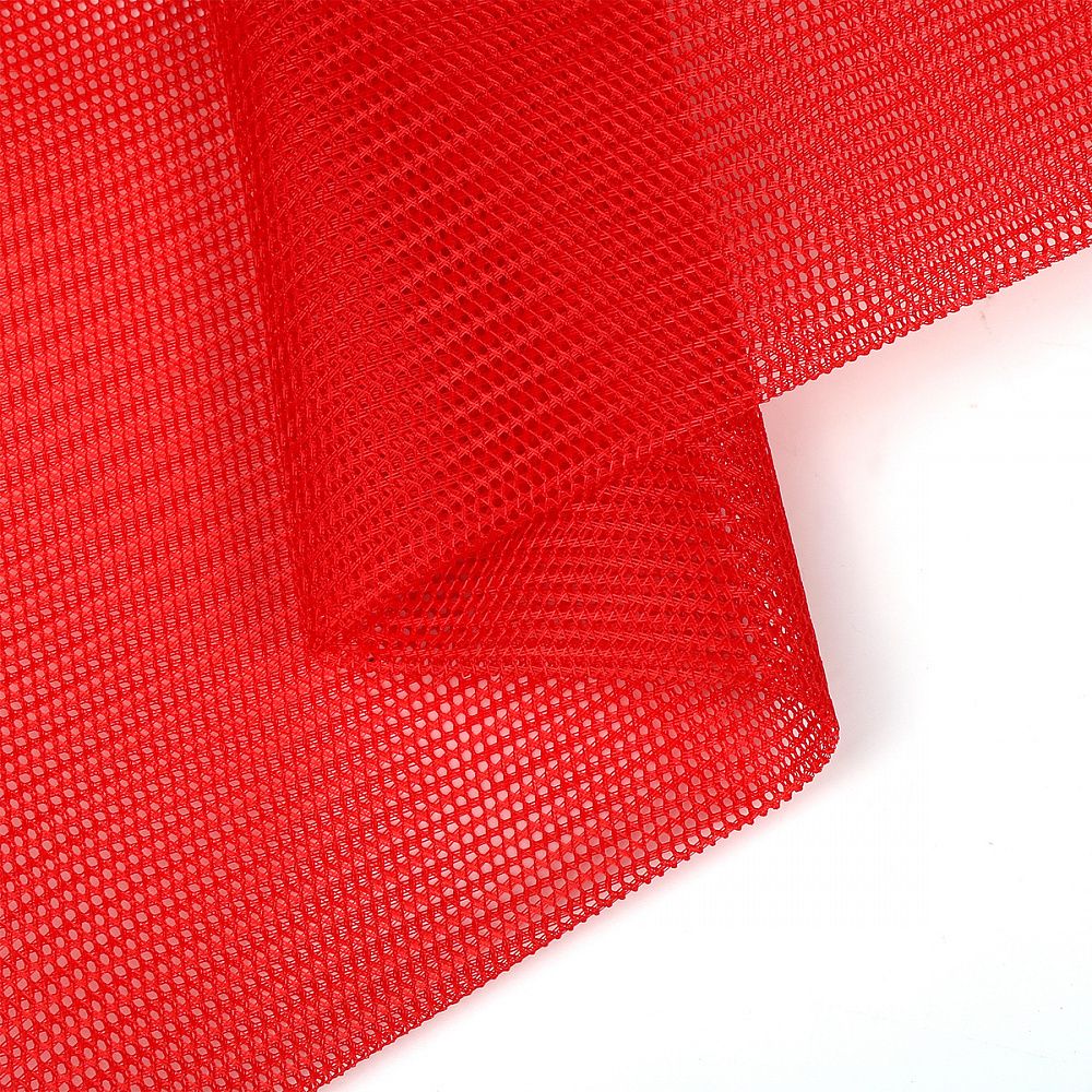 Сетка для бейсболок жесткая 70 г/м², 150 см / 5 метров, TBY.102-3.5, цв.красный