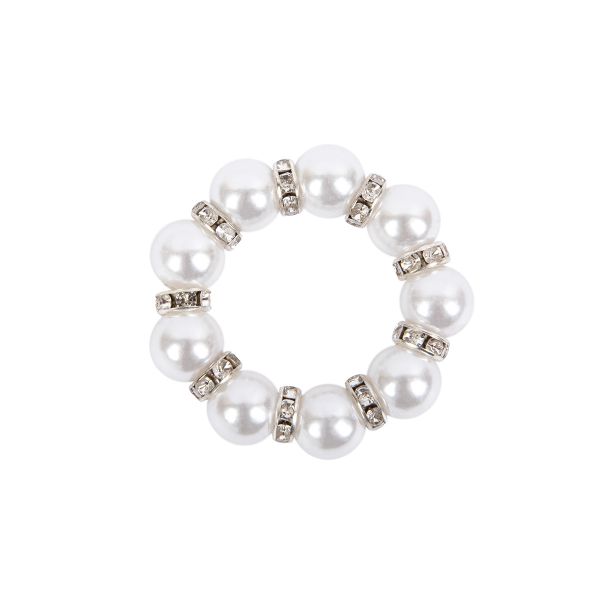 Кольцо декоративное для салфеток ⌀4 см, h4 см, под жемчуг, Stilerra PFH-044