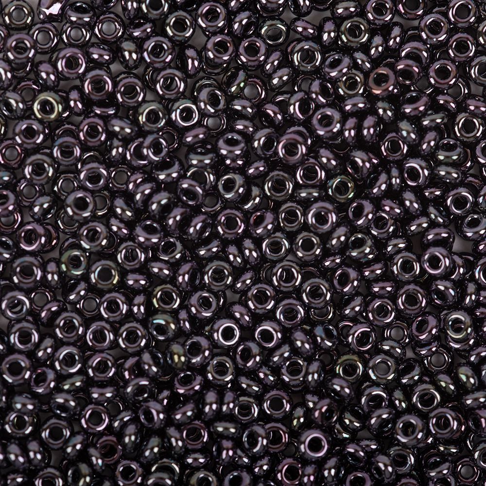 Бисер Toho 11/0 Demi 2 2.2 мм, 5х5 г, 0090 т.фиолетовый
