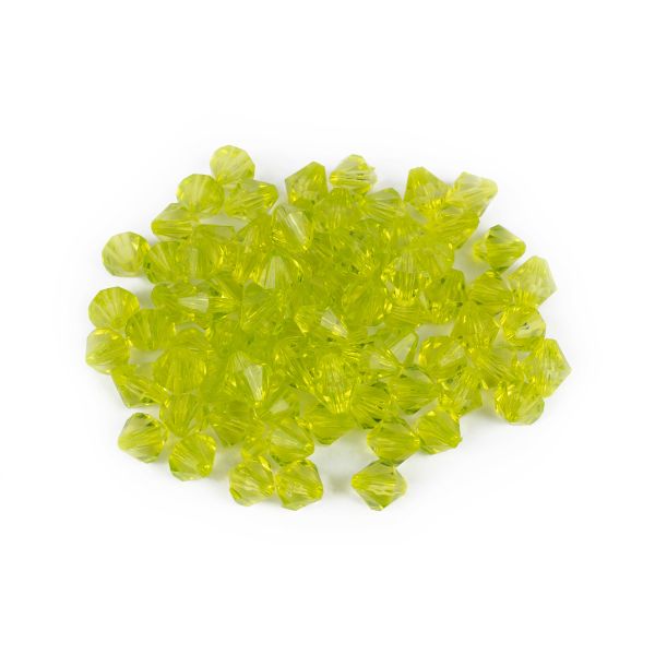 Бусины акрил 9х10 мм, 25 г (80±3 шт), 170 салатовый, Zlatka ARO-1