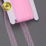 Кружево отделочное в стиле "трикотаж" 15 мм диз. 279, цв.09 св.розовый, уп. 27,4 м