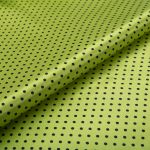 Ткань блузочная Poly satin 75 г/м², 200х145 см, 20 салатовый/ черный, Gamma PSS-002