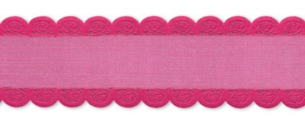 Лента декоративная 35.0 мм / 5 шт по 3 метра, 103 малиновый, WD-38 Gamma