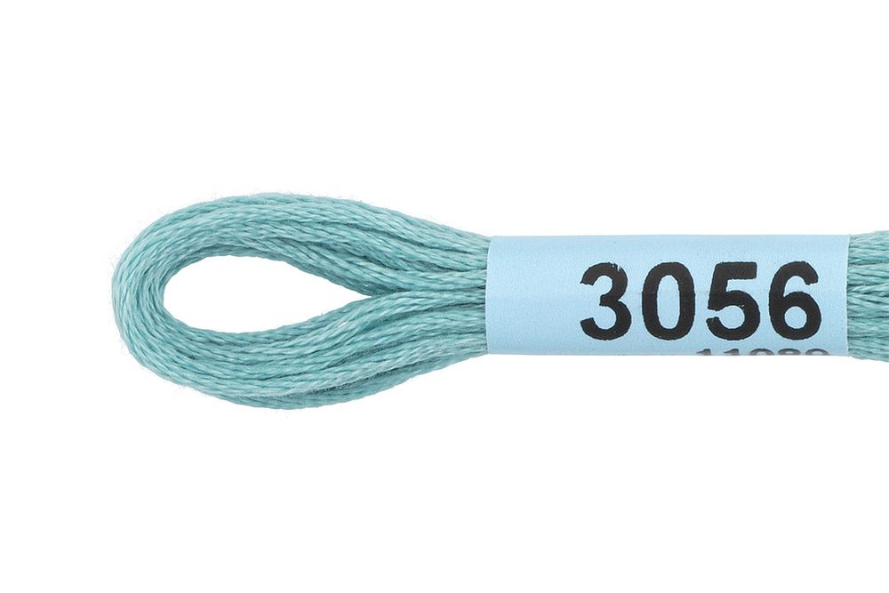 Мулине Gamma 100% хлопок, цв.3195 оранжевый, 24 мотка по 8 метров