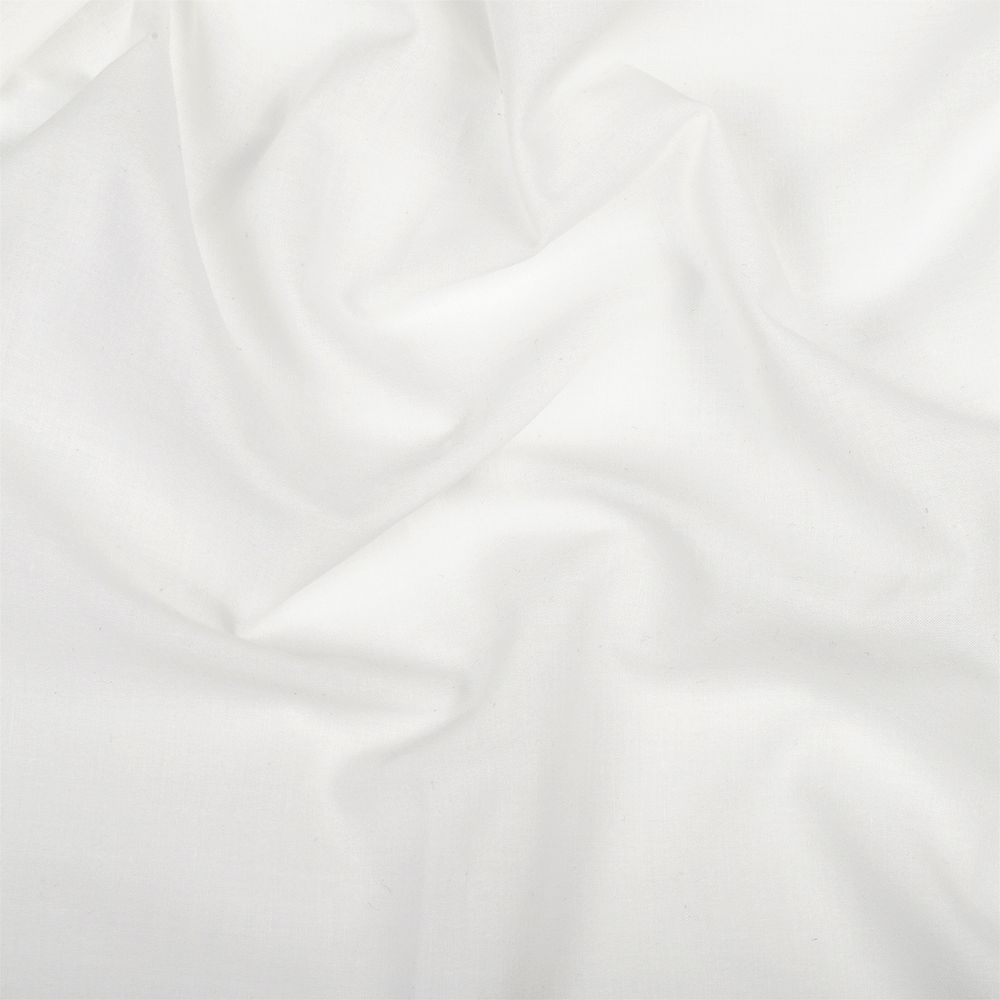 Батист 85 г/м², шир.150 см, цв.белый, 150м /TOS/