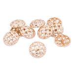 Пуговицы на ножке 36L=23 мм, металл, Gold (золотой), 10 шт, MP11