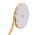 Тесьма (лента) окантовочная 28 мм / 91.44 метра, 5.075 г/пог.м, декоративная, 04 жёлтый, 3Al360