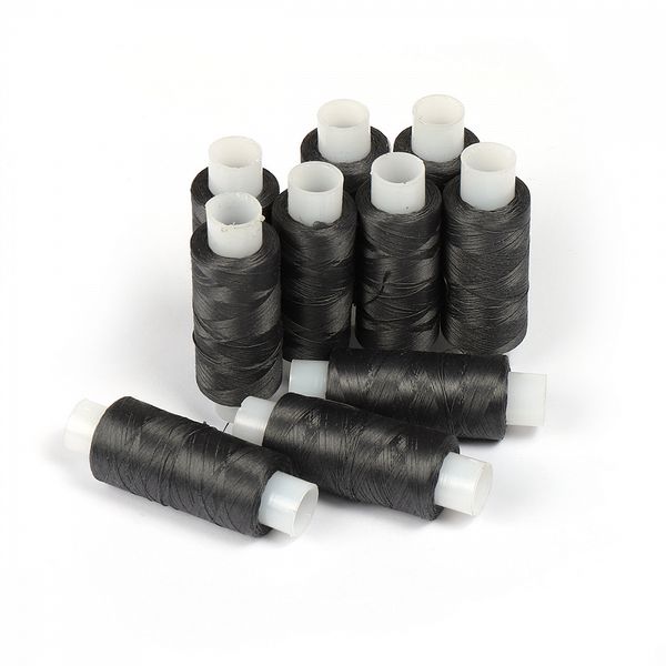 Нитки Шелк натуральный №33А,200м. цв. т.серый 10 кат.