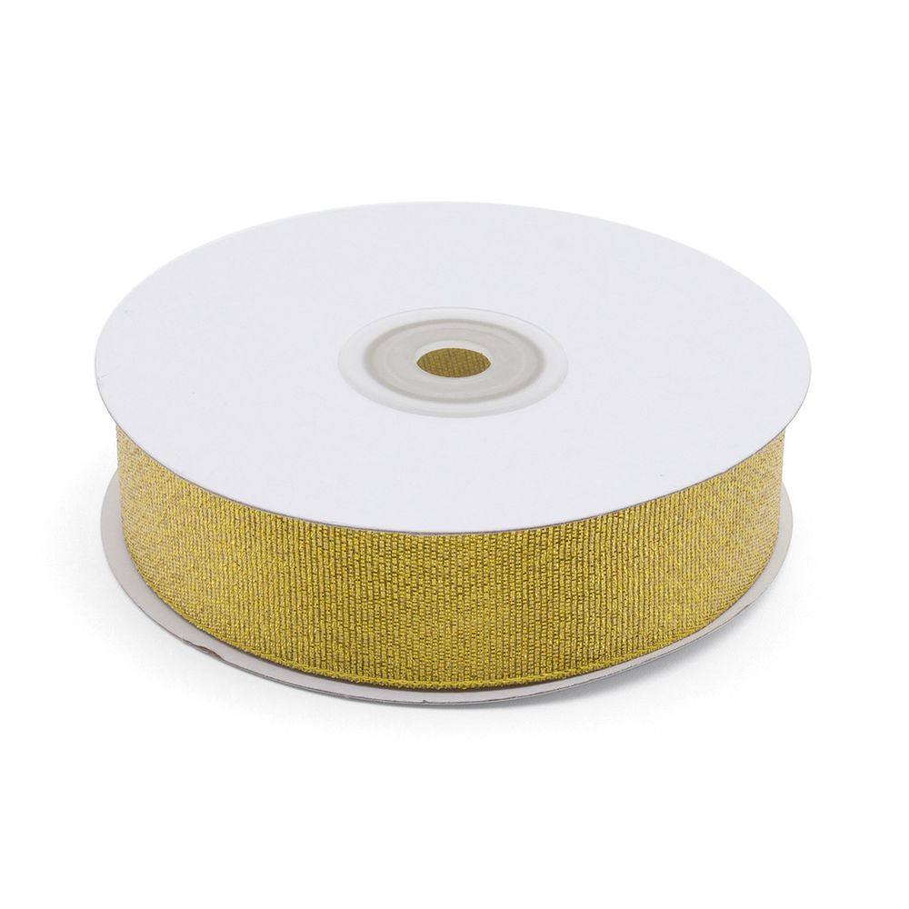 Лента металлизированная 25.0 мм, 32,9м 0080-2500 (золото)